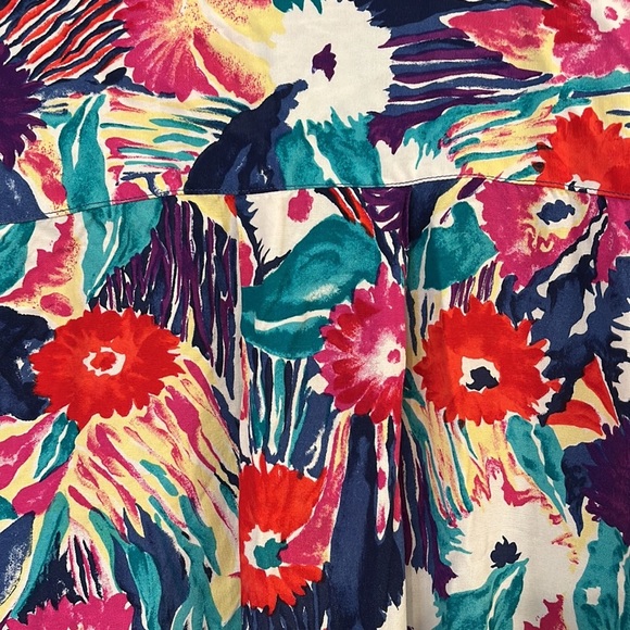 Vintage Nordstrom Point of View floral button up blouse- size medium - Picture 10 of 10
